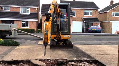 mini digger with breaker|mini digger scrap yard.